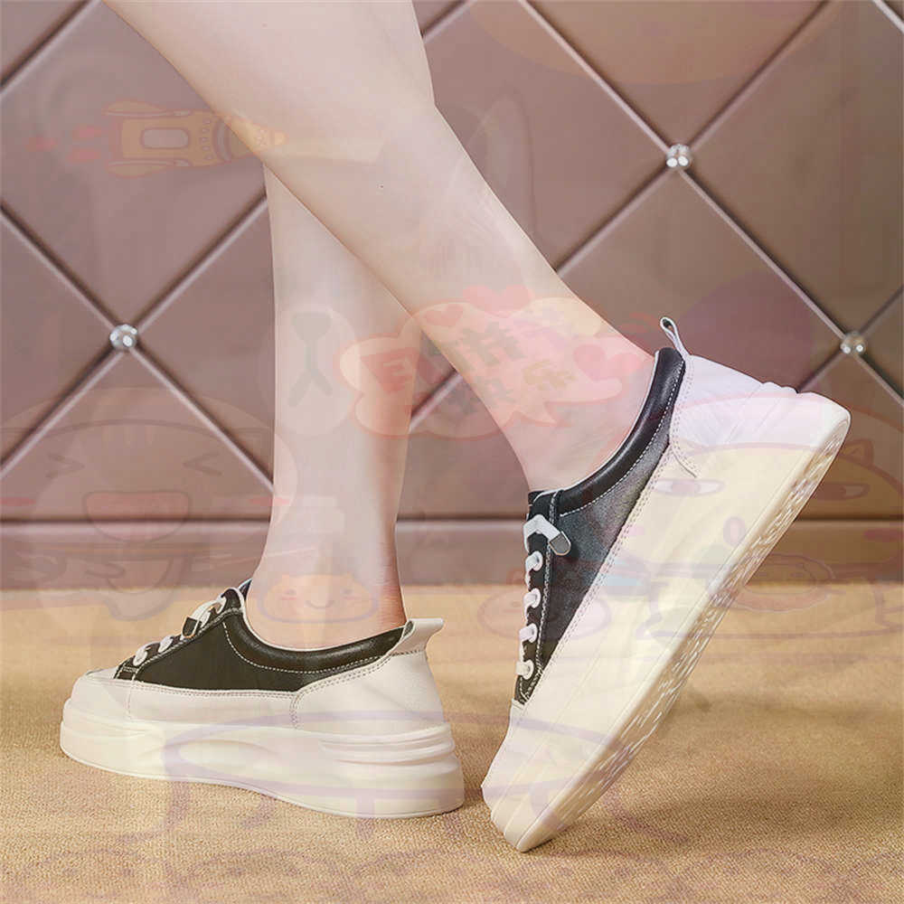 Formal Wear For Women Lifestyle - Bağcıklı Tıknaz Loafer'lar Kadın Kaykay Spor