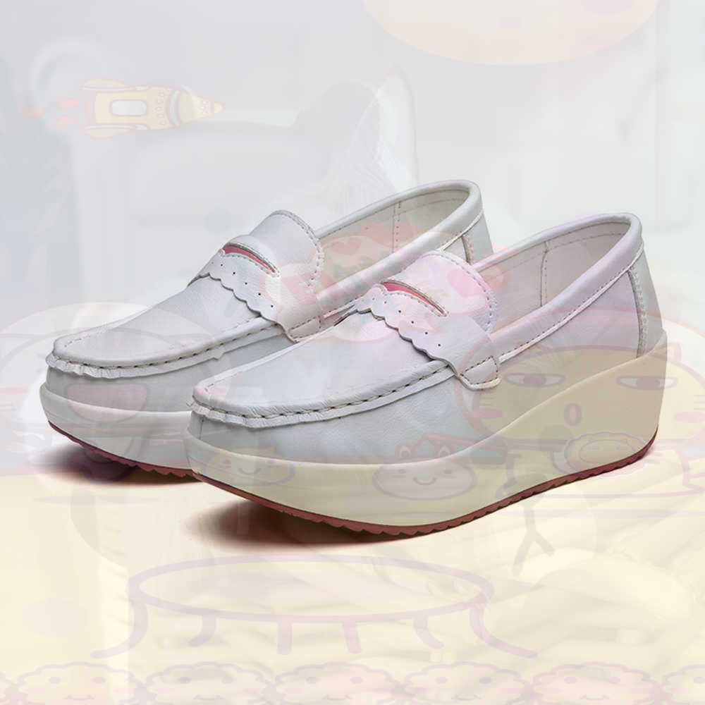 Formal Wear For Women Lifestyle - Platform Kış Pembe Spor Ayakkabı Tenis