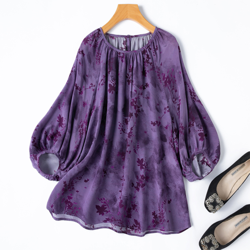 Silk Blouse Button - Kadın Ipek Bluz % 100% Dut