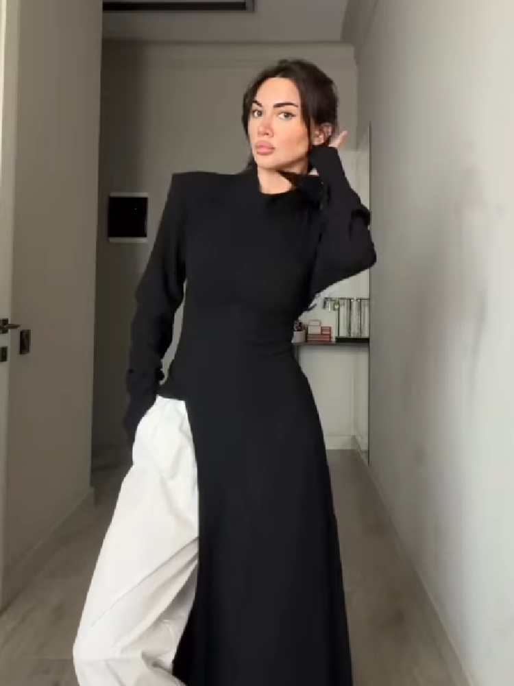 Kadınlar İçin Zarif Yüksek Yak - Women'S Elegant Formal Wear incelemesi ve fiyatı