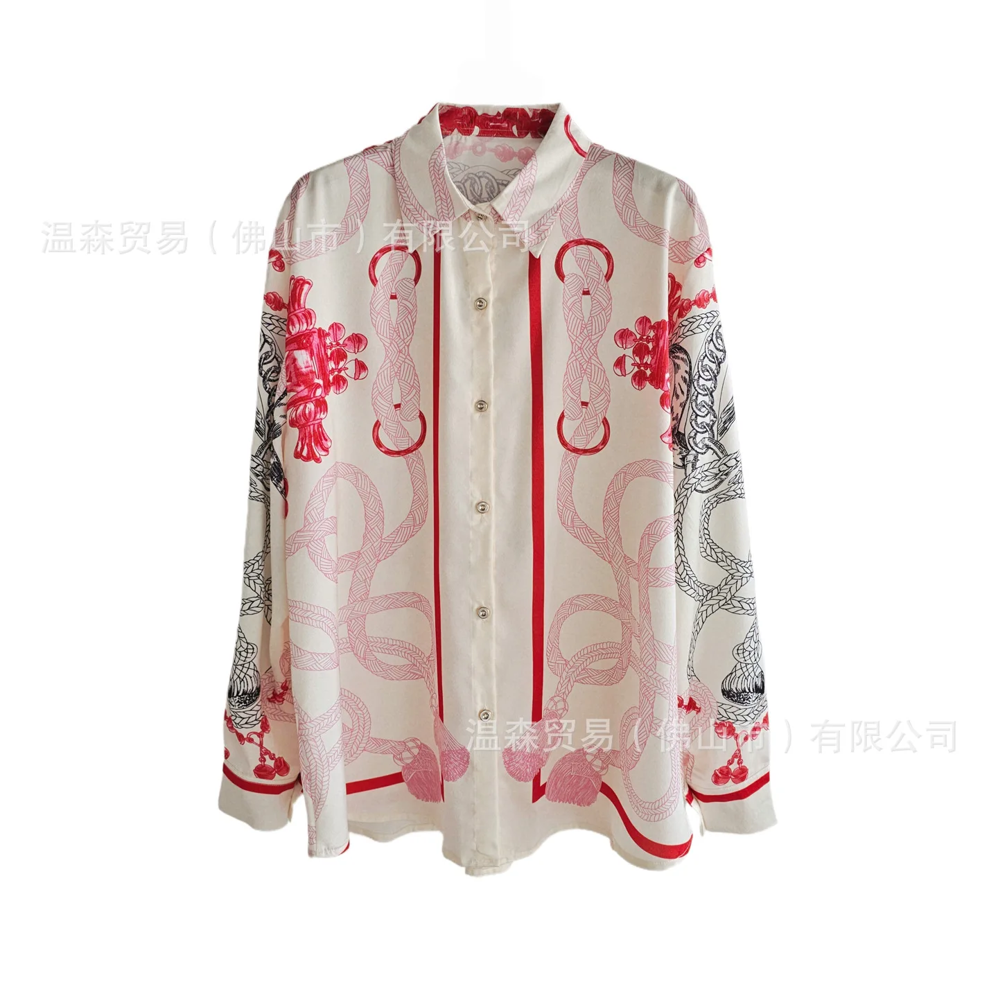 Barok Fransız Tasarımcı Baskıl - Silk Blouse Button incelemesi ve fiyatı