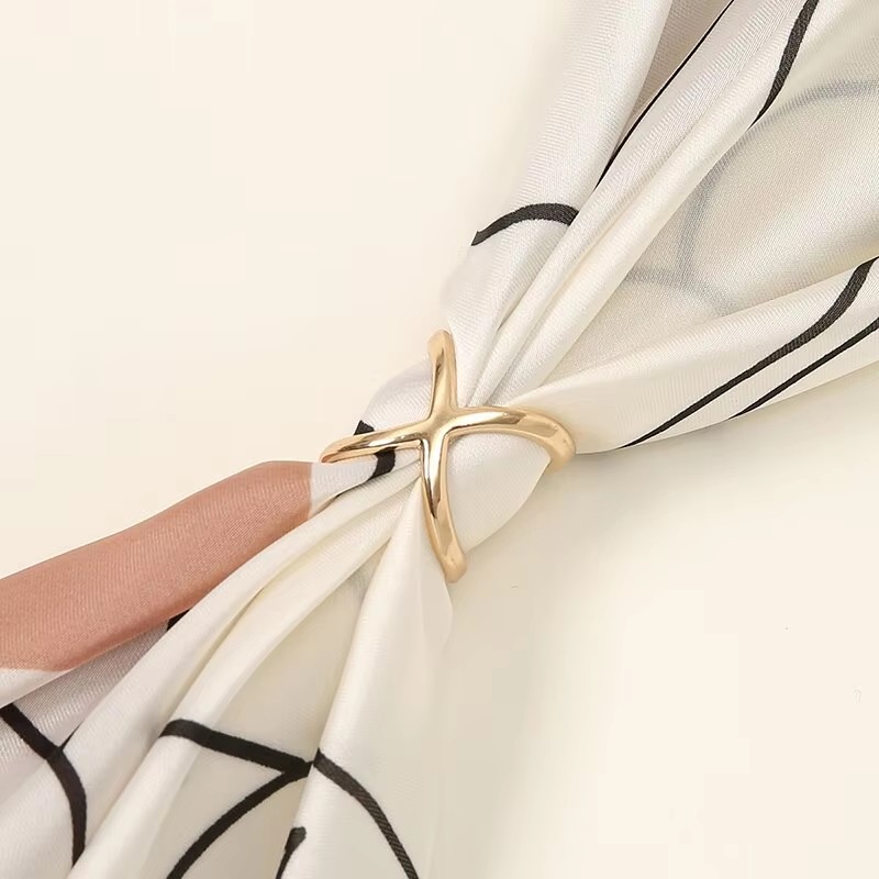 Çok Amaçlı İpek Tokalı Eşarp G - Silk Blouse Button incelemesi ve fiyatı